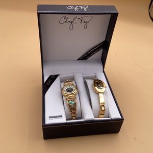 Cheryl Tiegs watches distributed by Avon